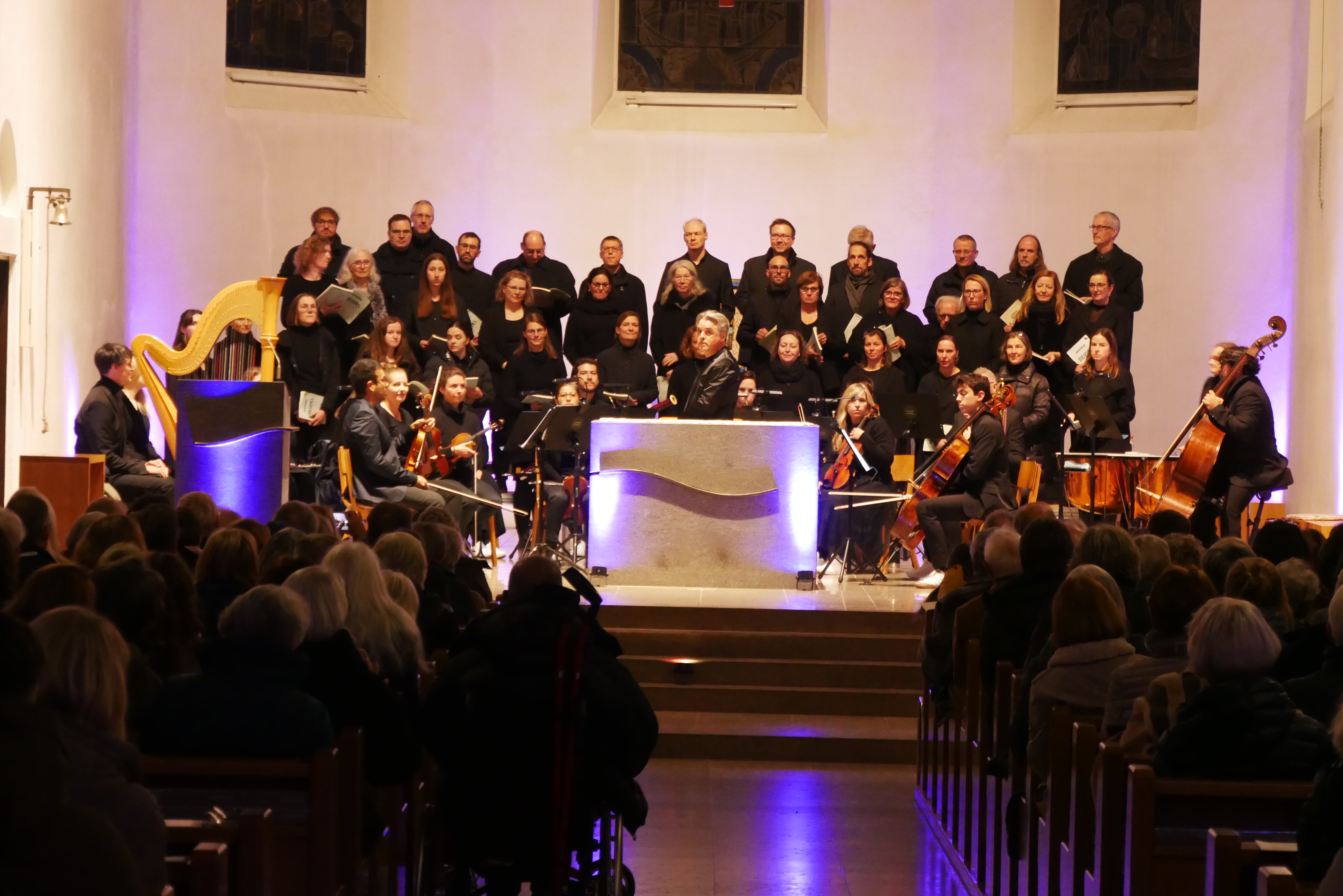 Chorgemeinschaft bei Brahms deutschem Requiem